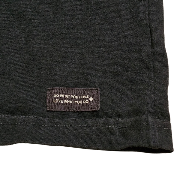 Life Is Good Mermaid Seas The Day Black Crusher Tee T-Shirt Men Medium College - Picture 4 of 7